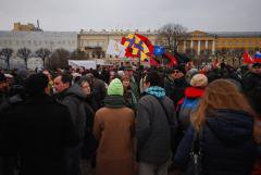 Митинг «За мир без аннексий» прошел в Петербурге