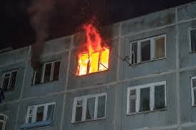 Сегодня утром во Фрунзенском районе произошел пожар