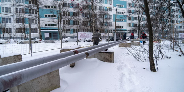 Теплоэнергетики заменят около пяти километров тепловых сетей внутри квартала в Невском районе